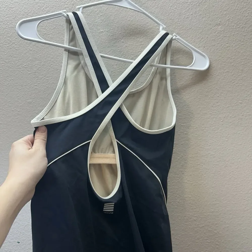Lands End Full Coverage One Piece‎ Swimsuit Women 6 Black Bathing Suit Modest